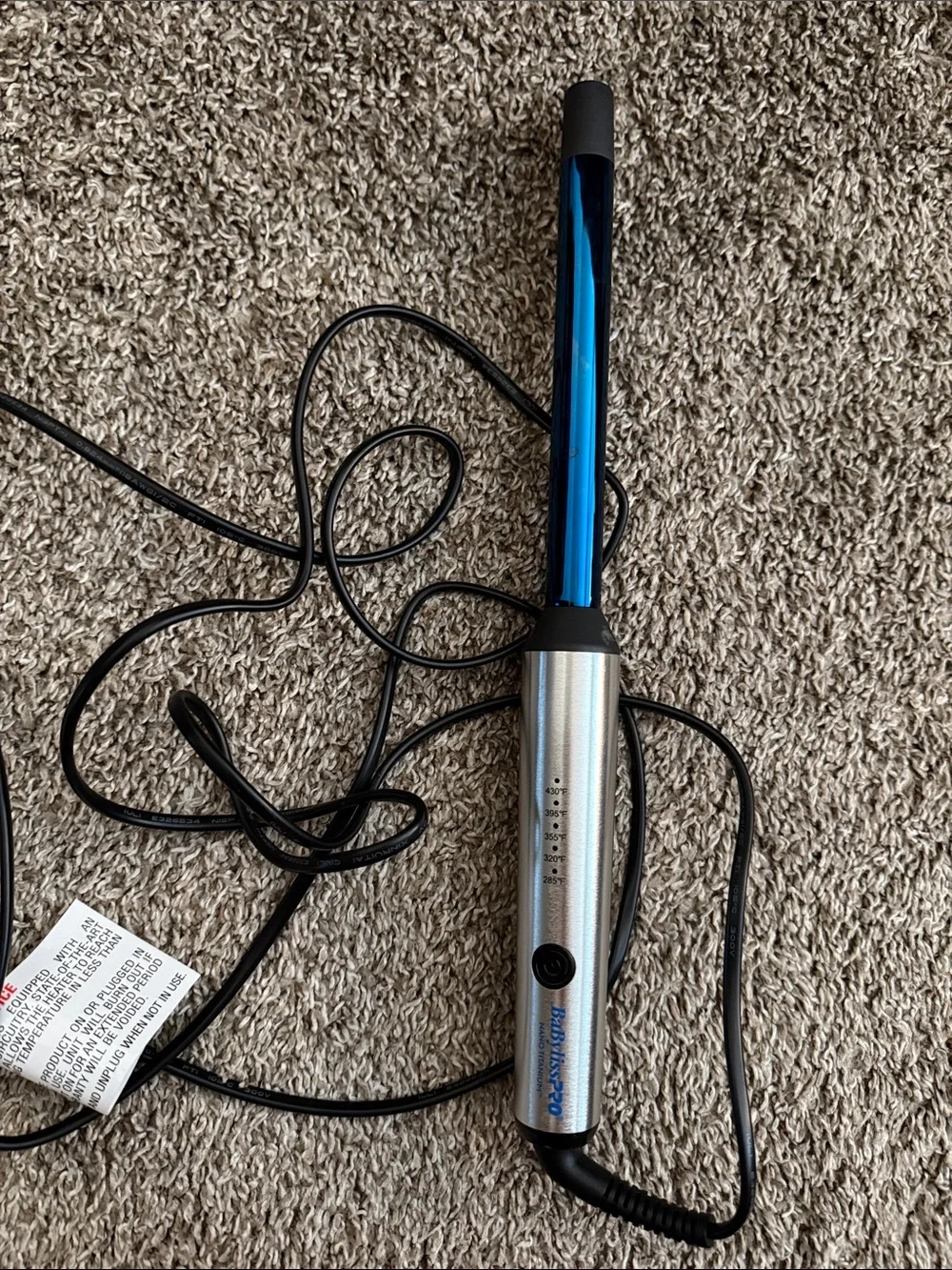 Babyliss Pro .75 inch curling wand